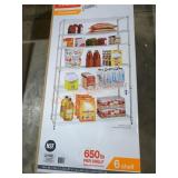 HDX 48" x 18" 6-Shelf Storage Unit