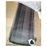 132 gal Resin Wicker Storage Chuboid Deck Box