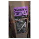 Commercial exit bar