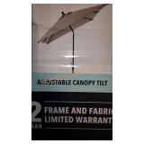 Hampton bay rectangular umbrella auto Tilt