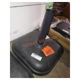 13" Square Umbrella Base