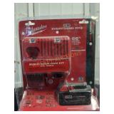 Milwaukee M18 5.0 AH Battery & M12/M18 Charger