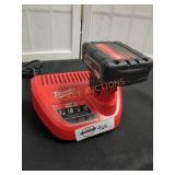 Milwaukee M12 4.0Ah Battery and M12 Charger