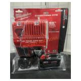 Milwaukee M18 5.0 Ah Battery & M12/M18 Charger
