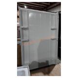 Shower wall apx 72 x 48 in