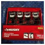 Husky 16ft 1 1/4in ratchet tie-down