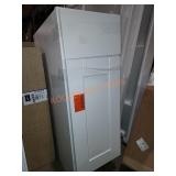 12"Wï¿½25"Dï¿½34.5"H White Storage Cabinet