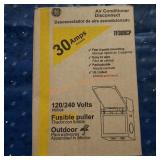 Ge air conditioner disconnect 30 Amp 120 / 240