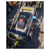 Ryobi 40v 20" Brushless Push Lawn Mower