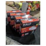 Halo 5"/6" Recessed Baffle Downlights, 4 Total