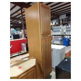 18"Wï¿½24.25"Dï¿½84"H Double Storage Cabinet