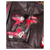 Milwaukee 1/4" Hex Impact Driver & 1/2" Driver
