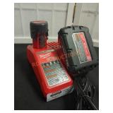 Milwaukee M18 2.0AH/M12 2.5AH Battery & Charger