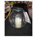 Hampton Bay 8.5" Metal Lantern w/ LED Candle