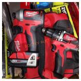 Milwaukee 18v compact drill impact combo kit