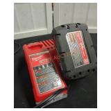 Milwaukee M18 1.5 AH Battery & M12/M8 Charger