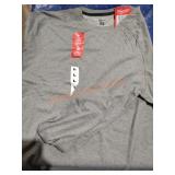 Milwaukee Hybrid Work Tee, Grey Long Sleeve, Large