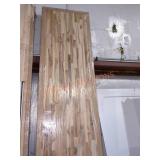 25"x121" Butcher Block Slab
