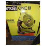 Ryobi One+ 18V 7.5" Bucket Top Misting Fan
