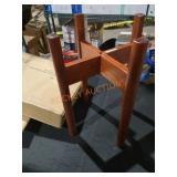 Wood Planter Display Stand
