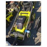 Ryobi 40v 20" Self Propelled Push Lawn Mower