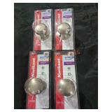 Kwikset Microban Door Knob 4 Pack