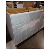 36"Wï¿½24.5"Dï¿½35"H White Cabinet