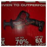 Milwaukee cordless hackzall reciprocating saw