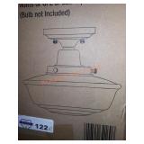 Hampton Bay Semi-Flush Mount Light Fixture