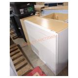 36"L 13"W 36"H White Wall Cabinet