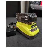 Ryobi 18V 4ah Battery and Charger Combo