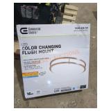 Commercial Electric LED 16" Flush Mount Light