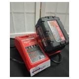 Milwaukee M18 5.0 AH Battery & M12/M18 Charger