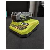 Ryobi 18V 4ah Battery and Charger Combo