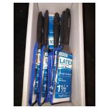 12 Pack 1-1/2" Straight Cut Latex Paintbrushes