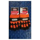 Oregon chainsaw gloves sz L left hand protection