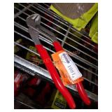 Milwaukee 10" Dipped Grip Smooth Jaw Pliers