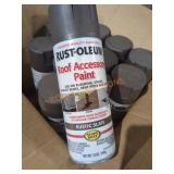 Rust-Oleum Roof Accessory Paint Box Lot