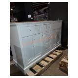 60"Wï¿½19"Dï¿½34.5"H Double Vanity/Sink