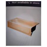 Bootz Porcelain Enameled Bathtub 60"Lï¿½30"W