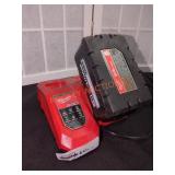 Milwaukee M18 8.0 AH Battery & M12/M18 Charger