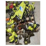 He Depot String Trimmer Skid Lot