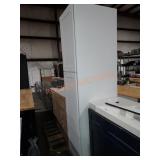 83.5"H Double White Cabinet