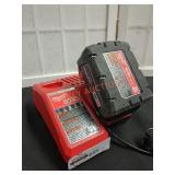Milwaukee M18 5.0 AH Battery & M12/M18 Charger