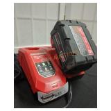 Milwaukee M18 5.0 AH Battery & M12/M18 Charger