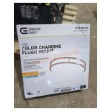 Commercial Electric LED 16" Flush Mount Light