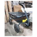 Gorilla Carts 7 cu ft Poly Yard Dump Cart