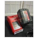 Milwaukee M18 5.0 AH Battery & M12/M18 Charger