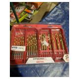 Milwaukee Red Helix 29piece titanium drill bit set