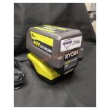 Ryobi 40V 6Ah Lithium Battery and Charger